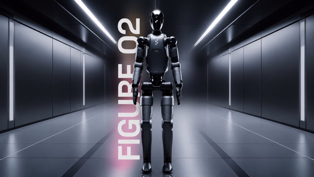 Figure 02 autonomous humanoid robot performing industrial tasks
